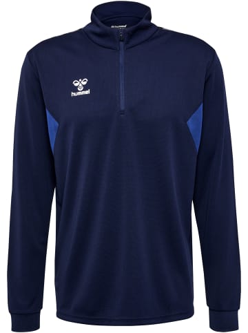 Hummel Hummel Halbreißverschluss Sweatshirt Hmlauthentic Herren in MARINE
