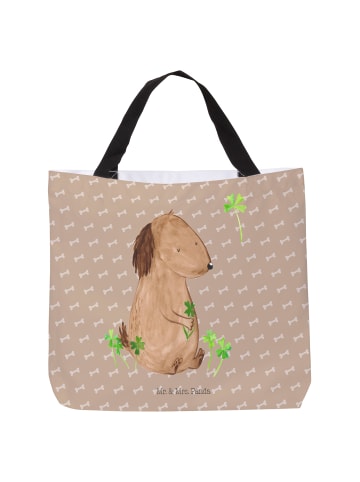 Mr. & Mrs. Panda Strandtasche Hund Kleeblatt ohne Spruch in Hundeglück