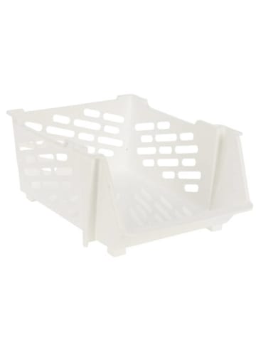 Storage Solutions Kunststoffkorb in weiß