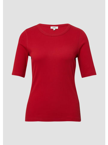 s.Oliver T-Shirt in 3533_mohnrot