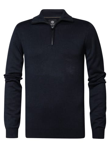 Petrol Industries Feinstrickpullover Harvey in Schwarz