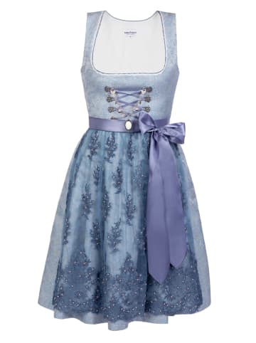 Edelnice Mini Dirndl 2-teilig Cloé in hellblau