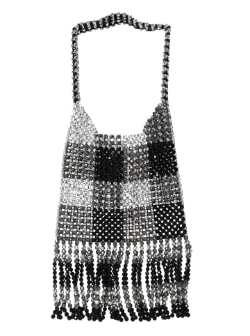 KOOSH Damen Handtasche in Schwarz Melange