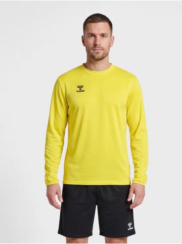 Hummel Sweatshirt Hmlessential Erwachsene in BLAZING YELLOW