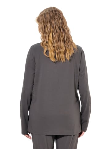 Ulla Popken Shirt in graphitgrau
