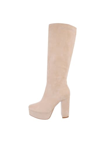 Ital-Design Stiefel in Beige