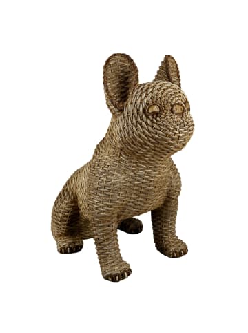 GILDE Figur Bulldogge naturfarben - (H) 33 cm