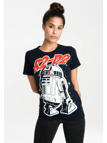 Logoshirt T-Shirt R2-D2 in dunkelblau