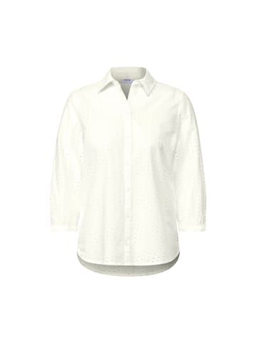 Cecil Langarmbluse in vanilla white