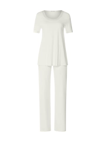 Hanro Pyjama Anilla in misty white