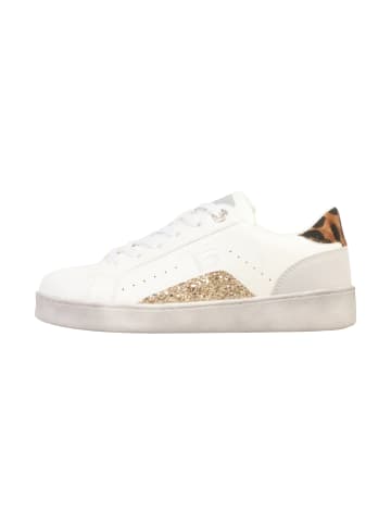 Teddy Smith Sneakers mit Schnürsenkeln Gold