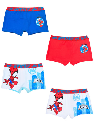 Spiderman 4er-Set: Boxershorts Spidey in Bunt