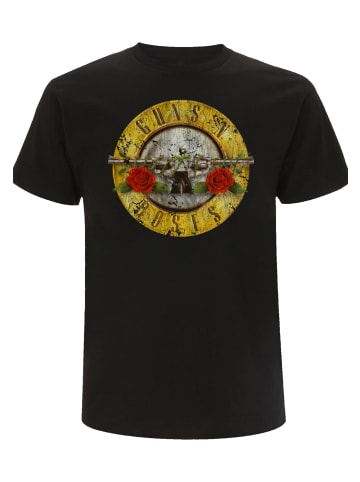 F4NT4STIC Unisex T-Shirt Guns 'n' Roses Vintage Classic Logo in schwarz