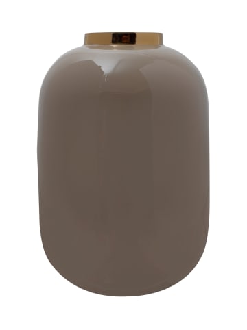 Kayoom Vase Esmeralda in Taupe / Gold