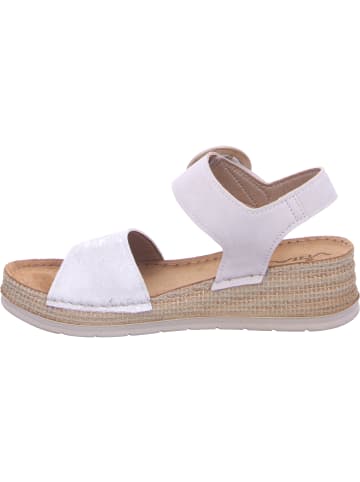 Vista Keilsandalette in grau