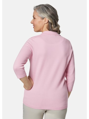 GOLDNER Polopullover in rosa