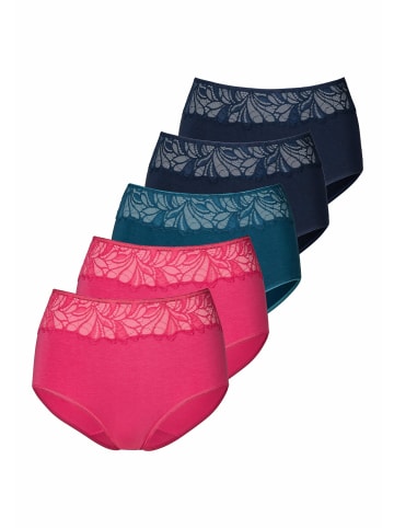 Vivance Taillenslip in pink, navy, petrol