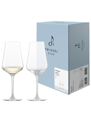 Zwiesel Glas 2er Set Weißweingläser Bouquet in Transparent 370 ml in transparent