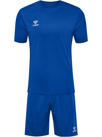 Hummel Kurze Hose Anzug Playful Set Erwachsene in TRUE BLUE