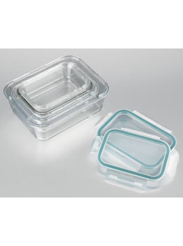 Gourmet Maxx Glas-Frischhaltedosen Klick-it 8-tlg. smaragd grün