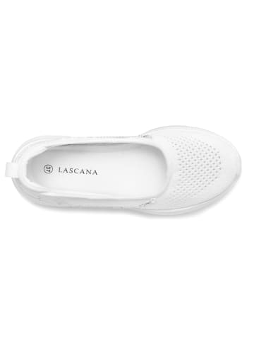 LASCANA Sneaker in weiß