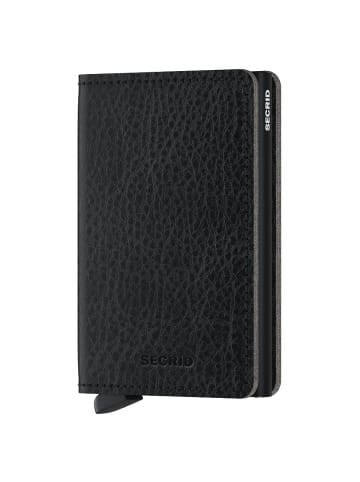 Secrid Vegetable Tanned Slimwallet - Geldbörse RFID 6.8 cm in schwarz