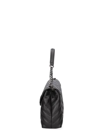 Schultertasche in BLACK AND GOLD