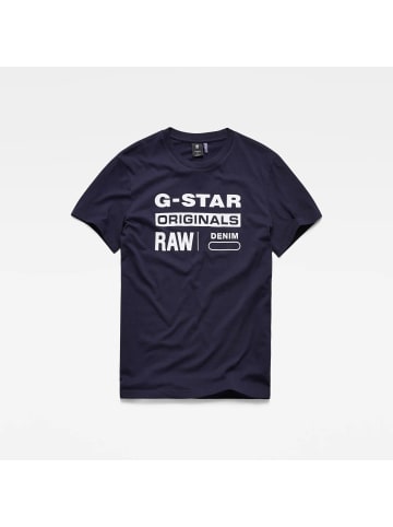 G-Star T-Shirt in blau