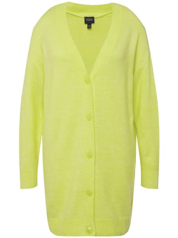 Ulla Popken Strickjacke in limettengrün