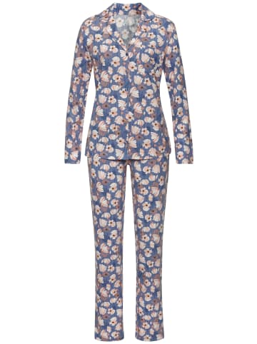 VIVANCE DREAMS Pyjama in rosa-blau