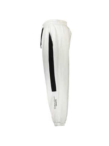 Calvin Klein Weiße Baumwoll-Jogginghose
