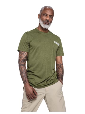 Schöffel T-Shirt "CIRC T Shirt Style Baguio MNS" in balsam green