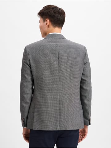 Roy Robson Sakko in schwarz grau
