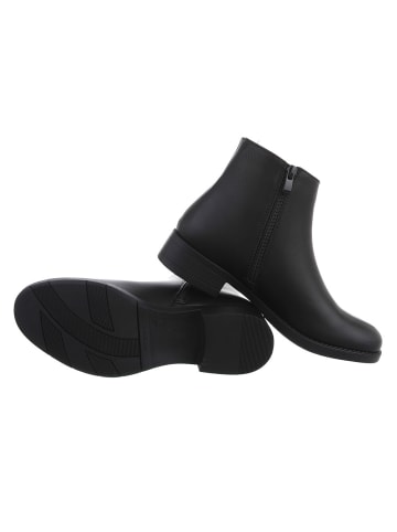 Ital-Design Stiefelette in Schwarz