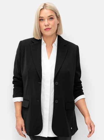 sheego Blazer in schwarz