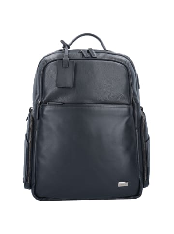 BRIC`s Torino Rucksack Leder 44 cm Laptopfach in Nero