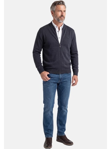 Redmond Strickjacke Basic in Dunkelblau