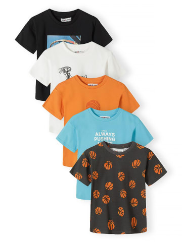 Minoti 5-er Pack T-Shirt 29TEE252 in schwarz