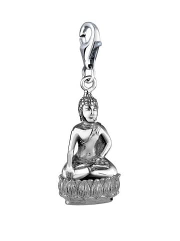 Nenalina Charm 925 Sterling Silber Buddha in Silber