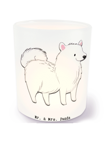 Mr. & Mrs. Panda Kerze Spitz Moment ohne Spruch in Transparent