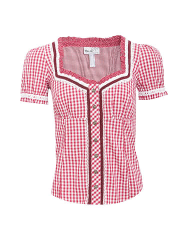 MarJo Trachtenbluse in Rot