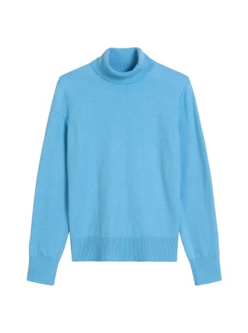 Marc O'Polo DENIM Rollkragenpullover regular in Medium Blue Melange