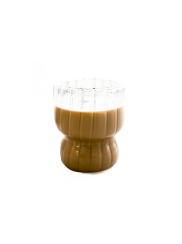 Mulex Trinkgläser Set 300 ml Riffle Design in Transparent