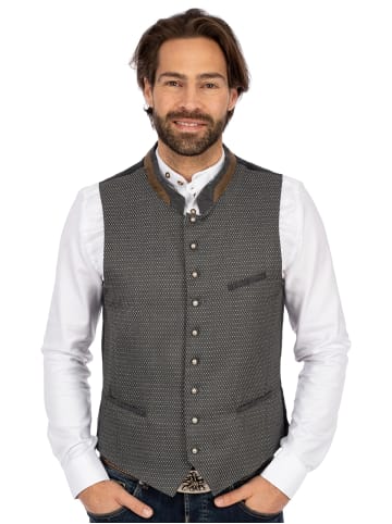 Gipfelstürmer Trachtenweste 423000-3924 in mittelgrau