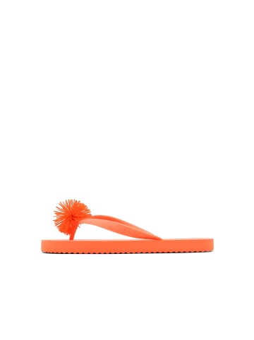 Flip Flop Zehentrenner "originals*fluffy" in coral