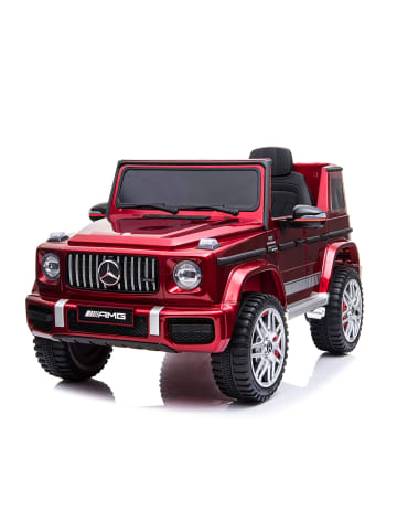 Moni Elektroauto Mercedes-Benz G63 in rot