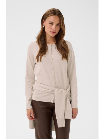 SAINT TROPEZ Strickjacke JemmaSZ Gerade Passform in Gray Morn Melange