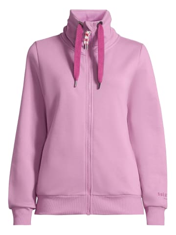 Salzhaut Sweatjacke für Damen in rosa