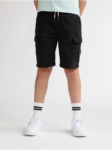 Petrol Industries Relaxed Cargo-Shorts Bahia in Schwarz
