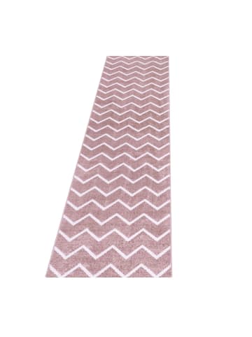 Teppich Boss Kurzflor Teppich Roberto Rosa